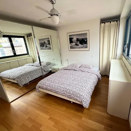 Traumwohnung Seesicht, Balkon Apartmán