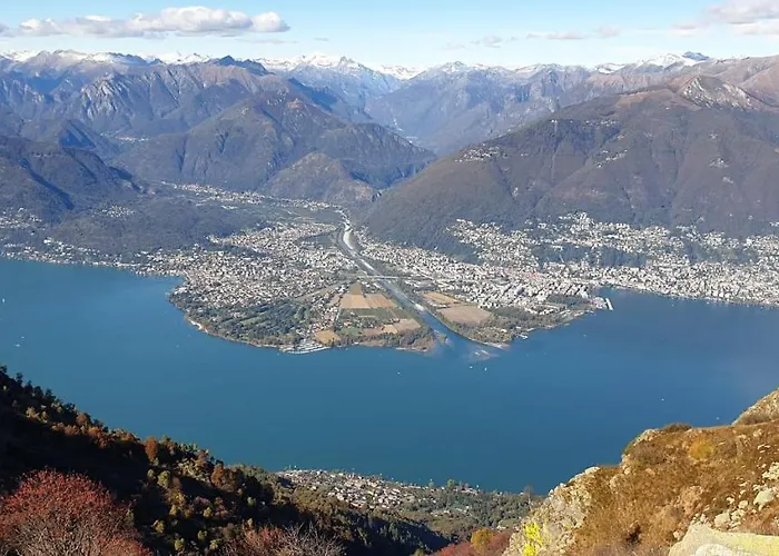Traumwohnung Seesicht, Balkon Locarno